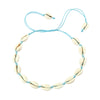 Natural Seashell Necklace Collar Choker Boho Summer Conch Shell Bracelets Rope Chain Handmade Women Bracelet Neckaklaces Jewelry