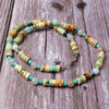 Natural Stone Bead For Women Choker Necklace Hawaiian Surfer Jewelry