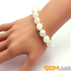 Natural Stone Beads Natural Moonstone Beads DIY Loose Beads Elastic Bracelet jewelry For Women !   !