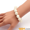 Natural Stone Beads Natural Moonstone Beads DIY Loose Beads Elastic Bracelet jewelry For Women !   !
