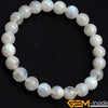 Natural Stone Beads Natural Moonstone Beads DIY Loose Beads Elastic Bracelet jewelry For Women !   !