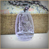 Natural Stone Crystal Amethyst Long Necklace Pendant Guardian Buddha Jewelry Bags Beads Fashion 2020 Lucky Gift Beads Necklaces