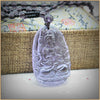 Natural Stone Crystal Amethyst Long Necklace Pendant Guardian Buddha Jewelry Bags Beads Fashion 2020 Lucky Gift Beads Necklaces