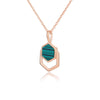 Natural Stone Necklace For Women Stainless Steel Square Pendant Necklaces 2023 Trend Charm Choker Jewelry Collars mujer