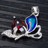 Natural Stone Necklace Water Drop Beads 7x9mm Silver 925 Jewelry Butterfly Shape Elegance Charm Gift For Womens Necklaces 2020