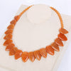 Natural Stone Waterdrop Design 2020 Maxi Colar Tiger Eye Pendant Necklace Women Choker Jewelry Men Female Male Bohemian Women