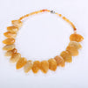 Natural Stone Waterdrop Design 2020 Maxi Colar Tiger Eye Pendant Necklace Women Choker Jewelry Men Female Male Bohemian Women