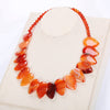 Natural Stone Waterdrop Design 2020 Maxi Colar Tiger Eye Pendant Necklace Women Choker Jewelry Men Female Male Bohemian Women
