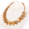 Natural Stone Waterdrop Design 2020 Maxi Colar Tiger Eye Pendant Necklace Women Choker Jewelry Men Female Male Bohemian Women