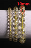 Natural Stones Citrine Bracelet 64 Facet Yellow Crystal Quartz Round Bead Men Women Bracelet Healing Energy Gift Lucky Jewelry