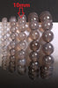 Natural Stones Grey Agate Bracelet Crystal Quartz Round Bead Men Women Bracelet Healing Reiki Energy Gift Lucky Love Jewelry
