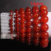 Natural Stones Red Agate Bracelet Onyx Crystal Quartz Round Bead Men Women Bracelet Healing Energy Gift Lucky Jewelry