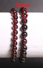 Natural Stones Red Garnet Bracelet Crystal Quartz Round Bead Men Women Bracelet Healing Energy Gift Lucky Jewelry
