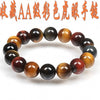 Natural Tiger's Eye Stone Beads Bracelets Fine GemStone Beaded Elastic Line Bracelet For Men&Women Gifts Drop Shipping