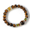 Natural Tiger's eye Beads Stone Bracelet with pi xiu beads ,fashion beads jewelry,hot   Jewelry Bracelets
