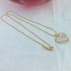 Natural White MOP Shell Heart Pendant Necklace For Women 2022 Gifts Jewelry