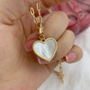 Natural White MOP Shell Heart Pendant Necklace For Women 2022 Gifts Jewelry