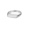 Natural White Shell Ring Rings For Women Stainless Steel Gold Color Geometry Finger Ring 2023 Trend Wedding Jewerly