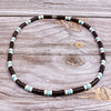 Natural coconut shell spacer beads Surfer Necklace for men tribal jewelry