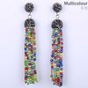 Natural crystal women's Earrings decorated with diamond inl accessories