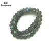 Natural flash stone.Natural Labradorite.Grey shimmering stone.3 ring bracelet.This is a 6mm 7mm 8mm model.
