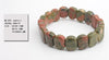 Natural fuchshia tiger eye stone bangle jewelry hand made bracelet classic srtyle for man and woman JD stone bead
