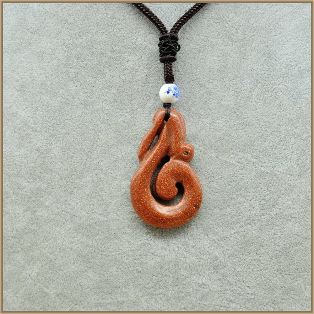 Natural opal stone Statement Necklaces Hamsa Crystal Pendant Long Necklace For Woman Flower Pendant Rope Natural Stone 8 color