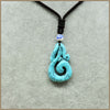 Natural opal stone Statement Necklaces Hamsa Crystal Pendant Long Necklace For Woman Flower Pendant Rope Natural Stone 8 color