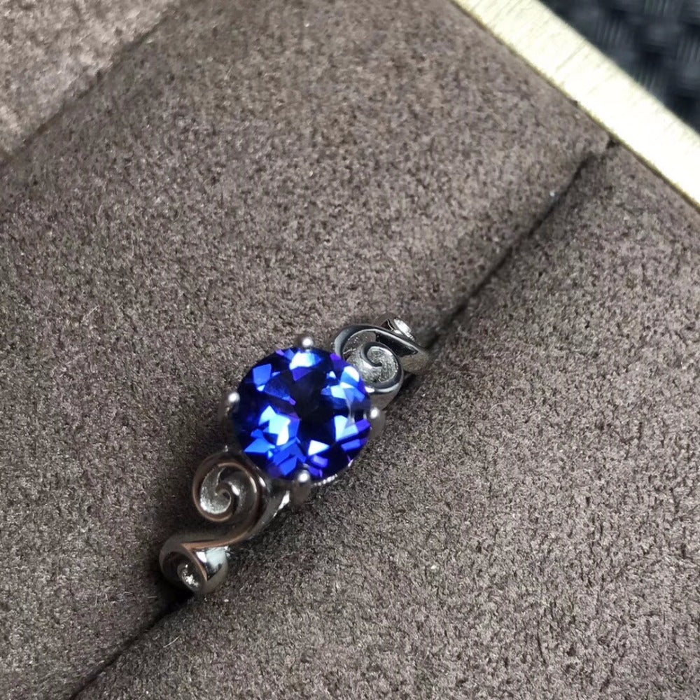 Natural opal woman rings change fire color mysterious 925 silver adjustable size