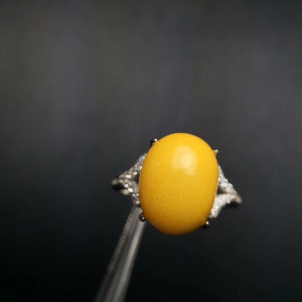 Natural opal woman rings change fire color mysterious 925 silver adjustable size