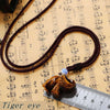 Nature Agate Elephant Necklace Fashion Women Men Charm Rope Chain Crystals Pendant Best Trendy Jewelry 8 color specifications