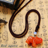 Nature Agate Elephant Necklace Fashion Women Men Charm Rope Chain Crystals Pendant Best Trendy Jewelry 8 color specifications