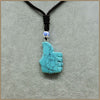 Naturstein Halskette Bijoux Ballet Daumen Kristall Beliebte Schmuck Klassische Collane Donna Lapis Lazuli Yakut Charme Pingentes