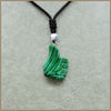 Naturstein Halskette Bijoux Ballet Daumen Kristall Beliebte Schmuck Klassische Collane Donna Lapis Lazuli Yakut Charme Pingentes
