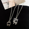 Neck chain ladies stainless steel necklace hip hop punk cartoon sponge baby pendant necklace male aesthetics jewelry accessories
