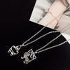 Neck chain ladies stainless steel necklace hip hop punk cartoon sponge baby pendant necklace male aesthetics jewelry accessories