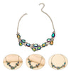 Necklace  Eye-catching   Statement Necklace Retro Geometric Water Drop Design Necklace