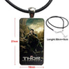 Necklace Long Chain With Rectangle Necklace Jewelry For Women Girls Loki Thor The Dark World