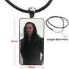 Necklace Long Chain With Rectangle Necklace Jewelry For Women Girls Loki Thor The Dark World