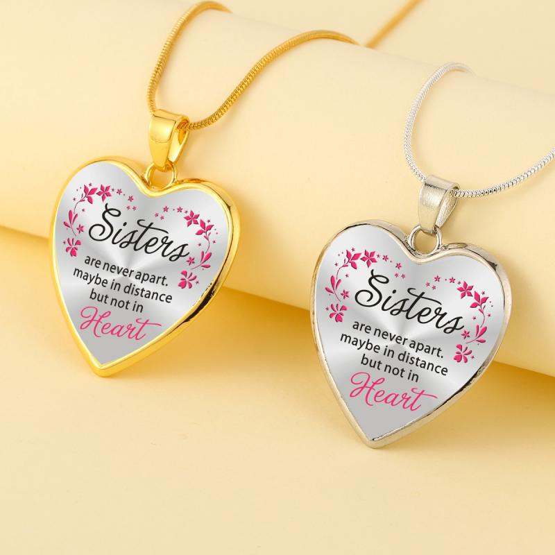 Necklace For Women Heart Matching Locket Gift Vintage Anniversary Body Sets Festival  Pastel Couples CubanGoth Designer