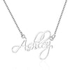 Necklace Pendant 925 Sterling Silver Tiny Custom Made Jewelry with Any Name by Custom Personalized Jewelry For Women (NE101643)