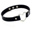 Necklace Rock Punk  Jewelry Spike Choker Gothic PU Leather Cross Sun Key Heart Necklace Women Collar