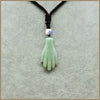Necklace Turquoise Statement Obsidian Powder Crystal Women Earing Wedding Palm Pendant Jewelry Parure Bijoux Femme Transport