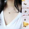 Necklace Women Jewelry  Cute Bee Clavicle Pendant Necklace
