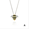 Necklace Women Jewelry  Cute Bee Clavicle Pendant Necklace