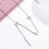 Necklace Women's simple LOVE titanium steel neck chain wild equipment stainless steel jewelry sweater chain short clavicle chain