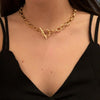 Necklace for Women  Thick Chain Necklace Simple Retro Personality Clavicle Chain Jewelry