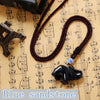 Necklaces & Pendants Natural Stone For Women And Men Natural Crystal Elephant Obsidian Rainbow Beads Ball Transfer Lucky Love