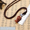 Necklaces & Pendants Women Jewelry Natural Stone Strass Parrot Parrot Molded Pendant Retro Agate / Stone Necklaces Sweater Chain