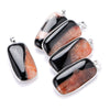 Neue Mode Natural Chakra Edelstein Amethyst Multicolor Regenbogen Wassertropfen Halskette Charm Fashion Elegante Schmuck Pendant